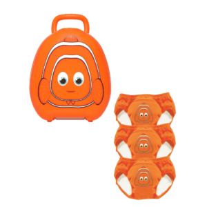 My Carry Potty plaspotje & Oefenbroekjes Clown Vis