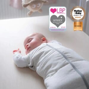 Inbaker en slaapzak 0-3 maanden grijs TOG 2.5